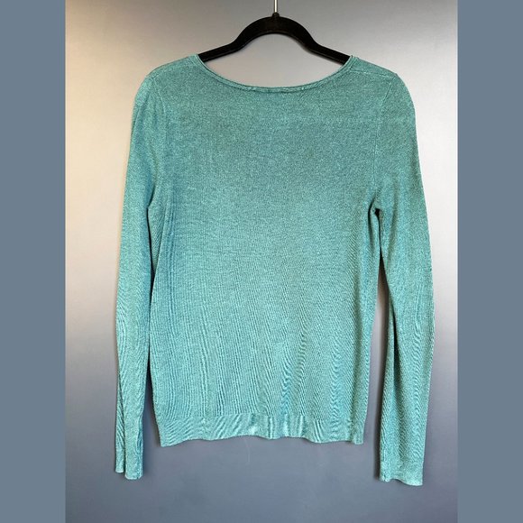 Camaieu Long Sleeve V-neck Shirt - Picture 2 of 6